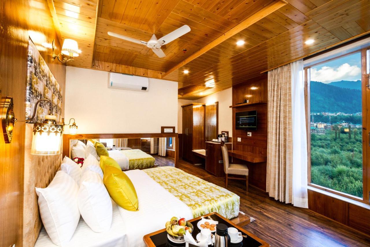 Suryansh Regency Manali Centrally Heated Air Cooled With Private Balconies Manāli Exteriér fotografie