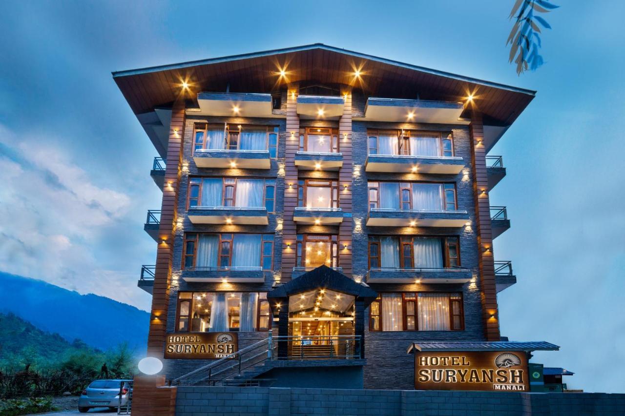 Suryansh Regency Manali Centrally Heated Air Cooled With Private Balconies Manāli Exteriér fotografie